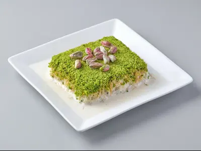 Sütlü Fıstıklı Kadayıf